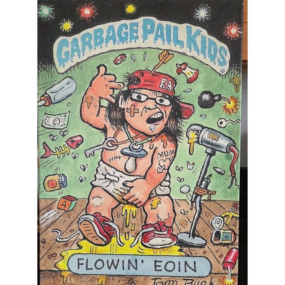 Garbage Pail Kids “Flowin’ Eoin” Canvas Print Tom Bunk Wall Art GPK Vtg Pop Art